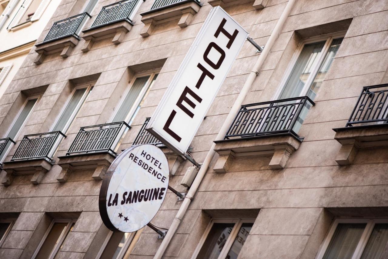Hotel La Sanguine Paris Exterior foto